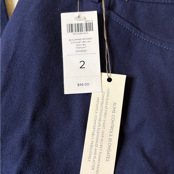 NWT Chicos Slacks size 2 - Picture 5 of 10